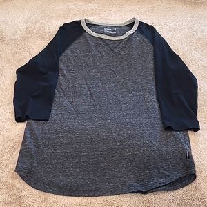 Express jersey baseball tee